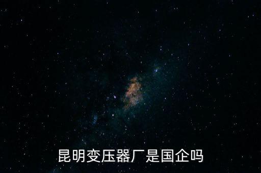 昆明變壓器廠是國企嗎
