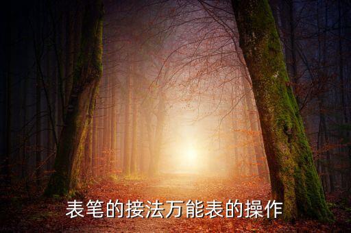 萬(wàn)用表表筆怎么插，表筆的接法萬(wàn)能表的操作