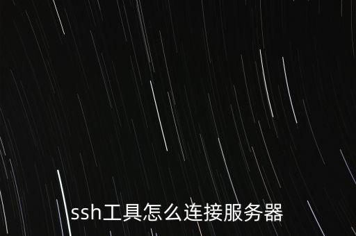 ssh工具怎么連接服務(wù)器
