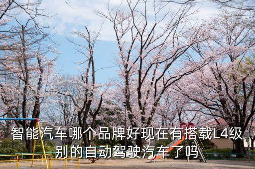 智能汽車哪個品牌好現(xiàn)在有搭載L4級別的自動駕駛汽車了嗎