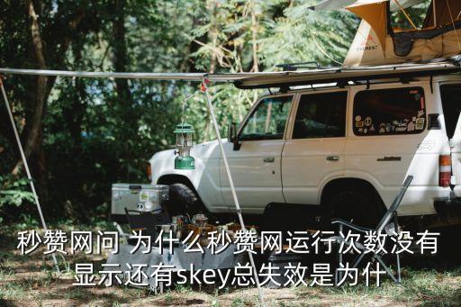 秒贊網(wǎng)問 為什么秒贊網(wǎng)運行次數(shù)沒有顯示還有skey總失效是為什
