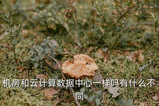 機(jī)房和云計(jì)算數(shù)據(jù)中心一樣嗎有什么不同