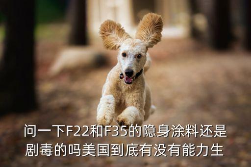 問一下F22和F35的隱身涂料還是劇毒的嗎美國到底有沒有能力生
