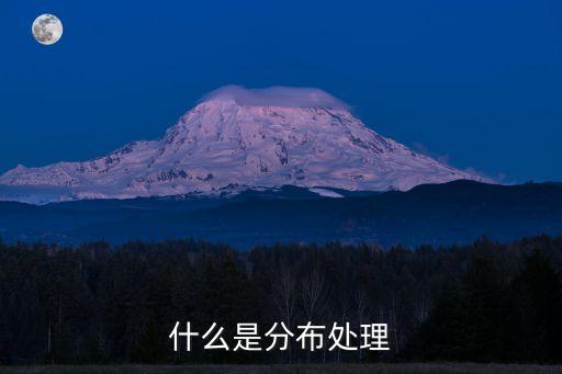 什么是分布處理