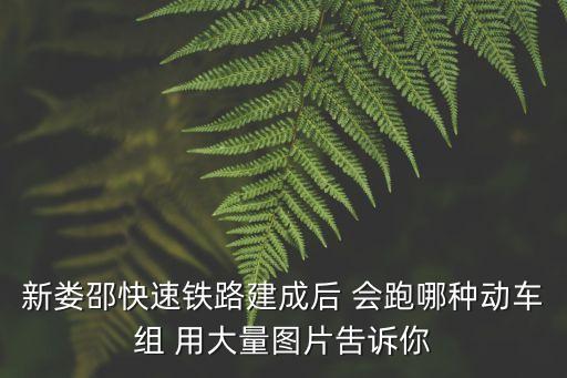 新婁邵快速鐵路建成后 會(huì)跑哪種動(dòng)車組 用大量圖片吿訴你