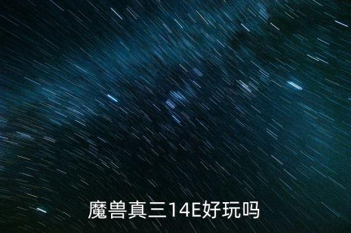 魔獸真三14E好玩嗎