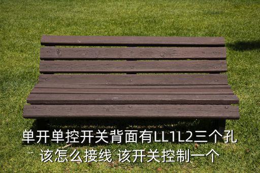 單開(kāi)接法，單聯(lián)開(kāi)關(guān)怎么接
