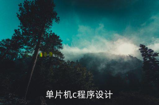 單片機(jī)c程序設(shè)計(jì)