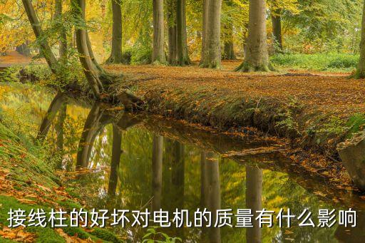 接線柱的好壞對(duì)電機(jī)的質(zhì)量有什么影響
