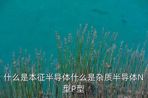 什么是本征半導(dǎo)體什么是雜質(zhì)半導(dǎo)體N型P型