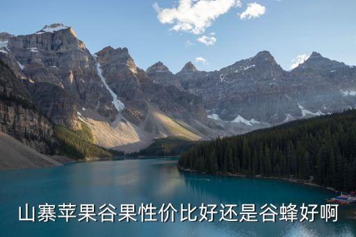 谷蜂，谷果好還是谷蜂好