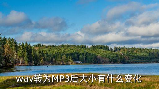 wav轉(zhuǎn)為MP3后大小有什么變化