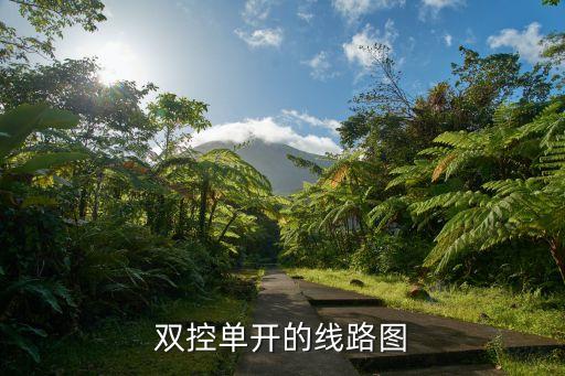 雙控單開的線路圖