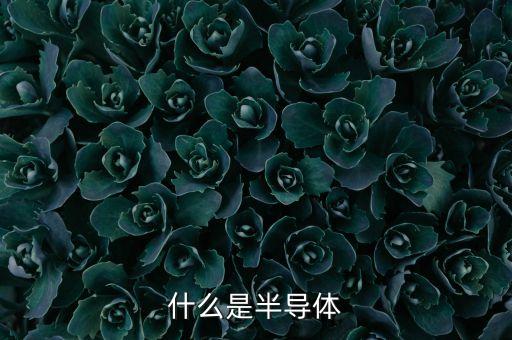 什么是半導(dǎo)體