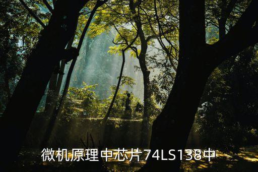 微機原理中芯片74LS138中