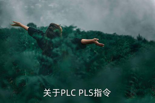 關(guān)于PLC PLS指令