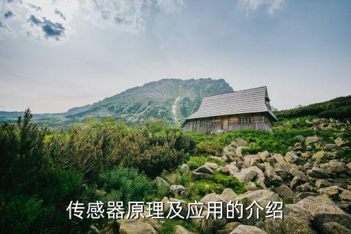 傳感器原理及應(yīng)用，傳感器原理及應(yīng)用的介紹