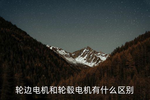 輪邊電機(jī)，汽車輪邊驅(qū)動(dòng)電機(jī)使用什么方法實(shí)現(xiàn)差速