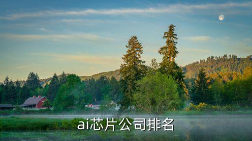 ai芯片公司排名
