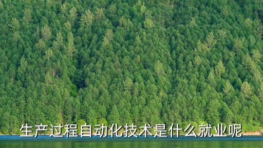 過程自動化，生產(chǎn)過程自動化技術是什么就業(yè)呢
