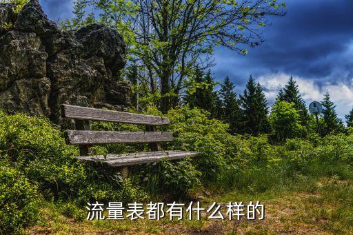 流量表都有什么樣的