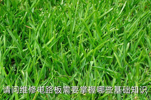 請(qǐng)問維修電路板需要掌握哪些基礎(chǔ)知識(shí)