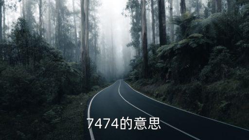 7474的意思