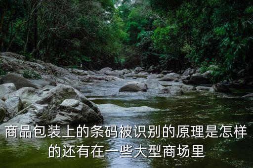 商品包裝上的條碼被識(shí)別的原理是怎樣的還有在一些大型商場(chǎng)里