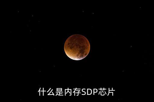 什么是內(nèi)存SDP芯片