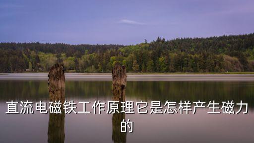 直流電磁鐵，直流電磁鐵的概念是什么