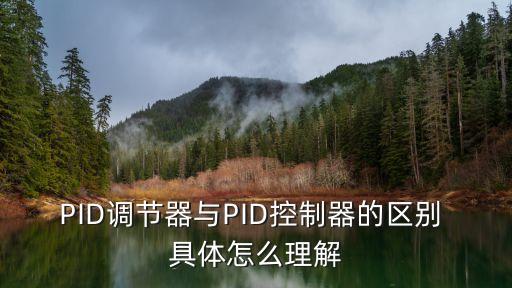 PID調(diào)節(jié)器與PID控制器的區(qū)別 具體怎么理解