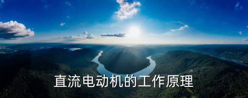 直流電動(dòng)機(jī)的工作原理