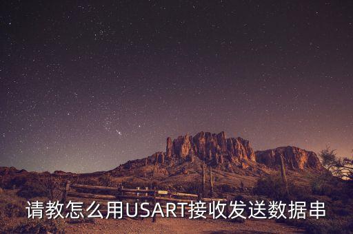 請教怎么用USART接收發(fā)送數(shù)據(jù)串