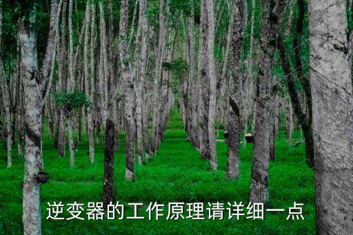 逆變器的工作原理，逆變器的工作原理