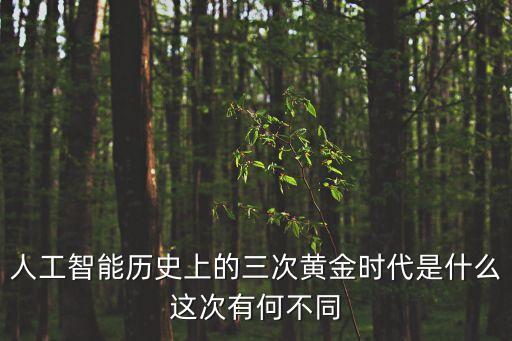 人工智能的發(fā)展歷程，人工智能發(fā)展的三個階段分別有怎樣的重要進(jìn)步