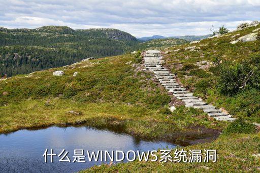 安全漏洞，什么是WINDOWS系統(tǒng)漏洞