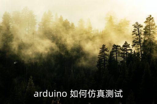 arduino 如何仿真測試