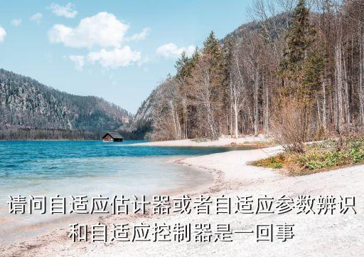 請(qǐng)問(wèn)自適應(yīng)估計(jì)器或者自適應(yīng)參數(shù)辨識(shí)和自適應(yīng)控制器是一回事
