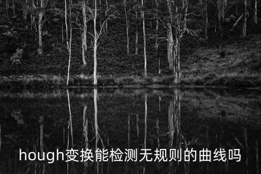 hough變換能檢測無規(guī)則的曲線嗎
