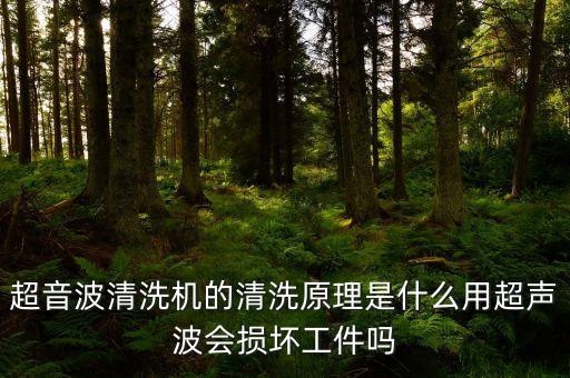 超音波清洗機(jī)的清洗原理是什么用超聲波會損壞工件嗎