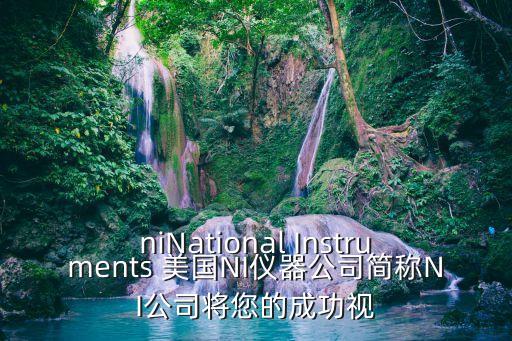 niNational Instruments 美國NI儀器公司簡稱NI公司將您的成功視