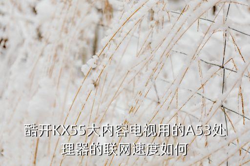 a53處理器，華碩A53系列I5的處理器怎么樣