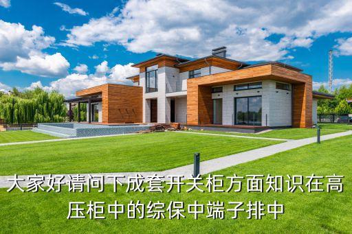 遙信，大家好請問下成套開關(guān)柜方面知識在高壓柜中的綜保中端子排中
