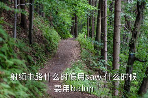 balun，巴倫的英語怎么說語音