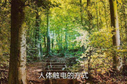 人體觸電的方式
