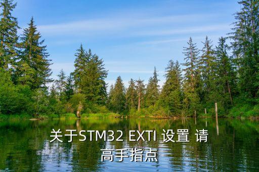 關(guān)于STM32 EXTI 設(shè)置 請高手指點(diǎn)