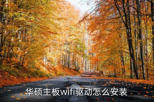 華碩主板wifi驅(qū)動(dòng)怎么安裝