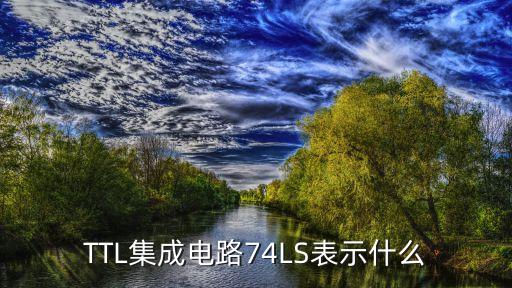 74ls，TTL集成電路74LS表示什么