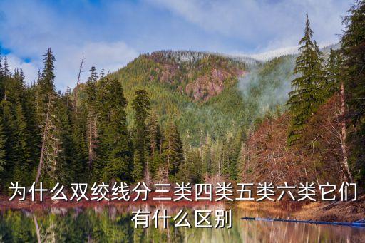 六類雙絞線，什么是UTP6類線纜