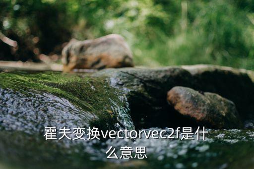 霍夫變換vectorvec2f是什么意思